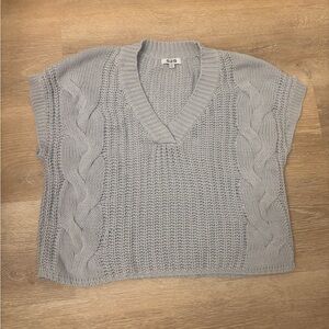 525 America Light Blue V-Neck Sweater Vest